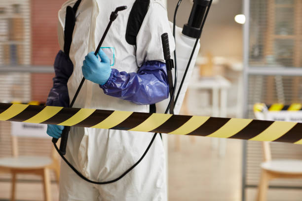 Professional Biohazard Cleanup technician working in Decatur, NE